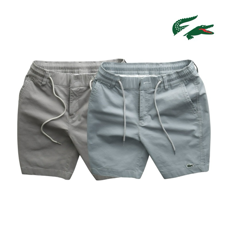 กางเกงขาสั้นผู้ชายผ้าชิโน่ เอวยืด ไม่ต้องเผื่อไซส์ size 29-36