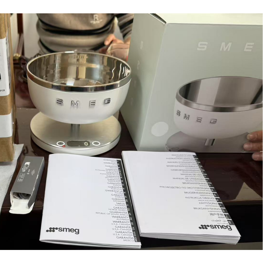 ⚡พร้อมส่ง⚡Smeg แท้ 100% Digital Kitchen Scale เครื่องชั่งดิจิตอลสำหรับห้องครัวแบบพื้นฐานพร้อมจอ LCD ชั่งน้ำหนักได้สูงสุด ราคา ถูกที่สุด ดีลบีเคเค แกลเลอรีภาพที่ 5