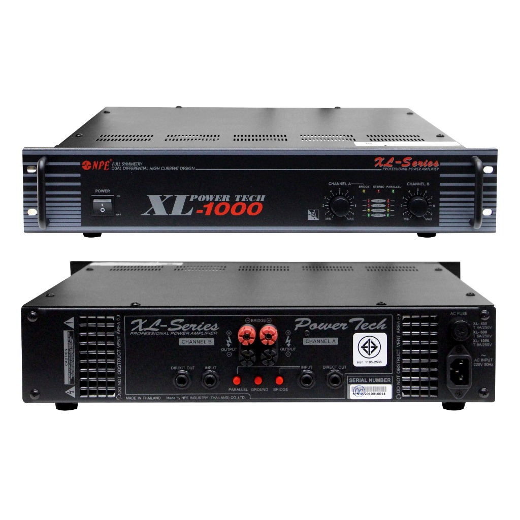 NPE Stereo Power Amplifier XL-1000