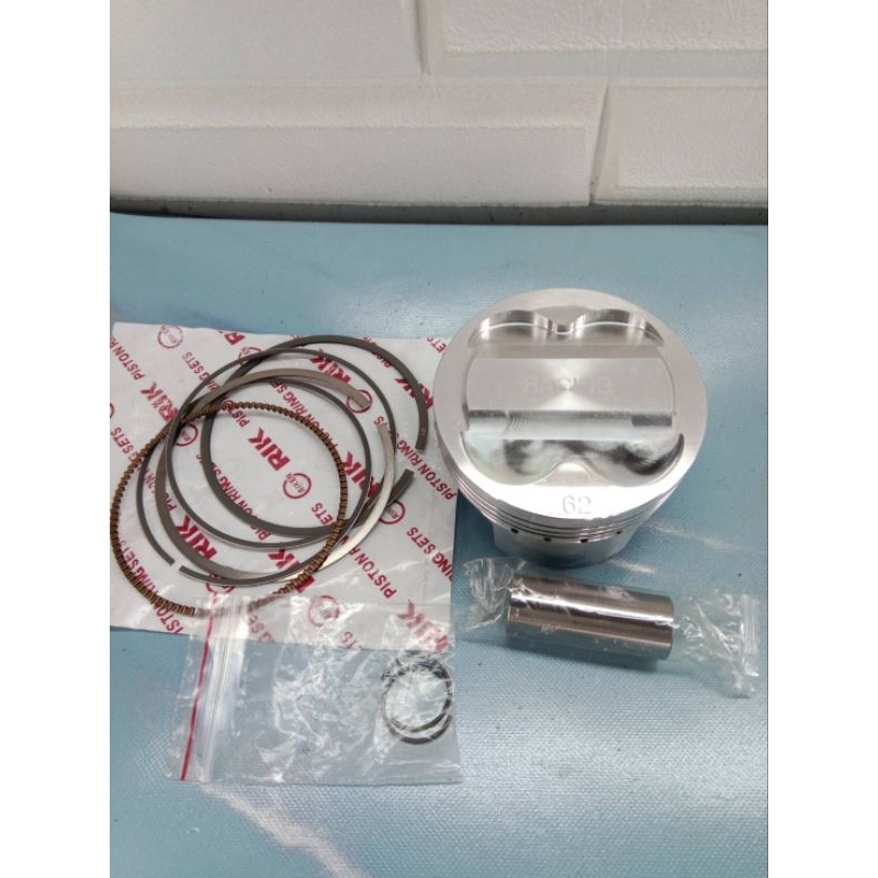 ลูกสูบ pcx 160  62,63 CNC สลัก14  ใส่หลีด Pcx160 ginrno Cik160 ตระกูล 4วาล์วสลัก14  ใส่ได้ปาดหลบวาล์