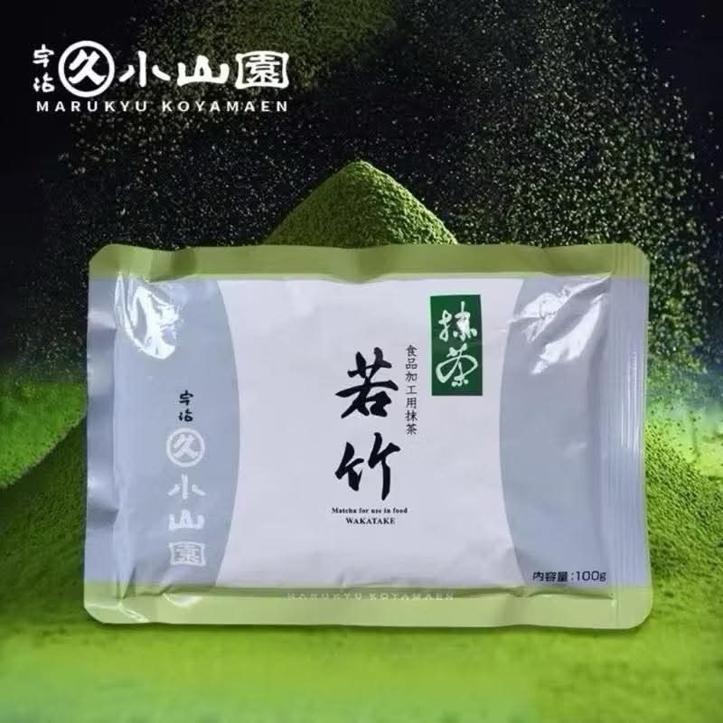 ชาเขียว marukyu koyamaen  若竹WAKATAKE Matcha  แบบถุงขนาด 100 กรัม