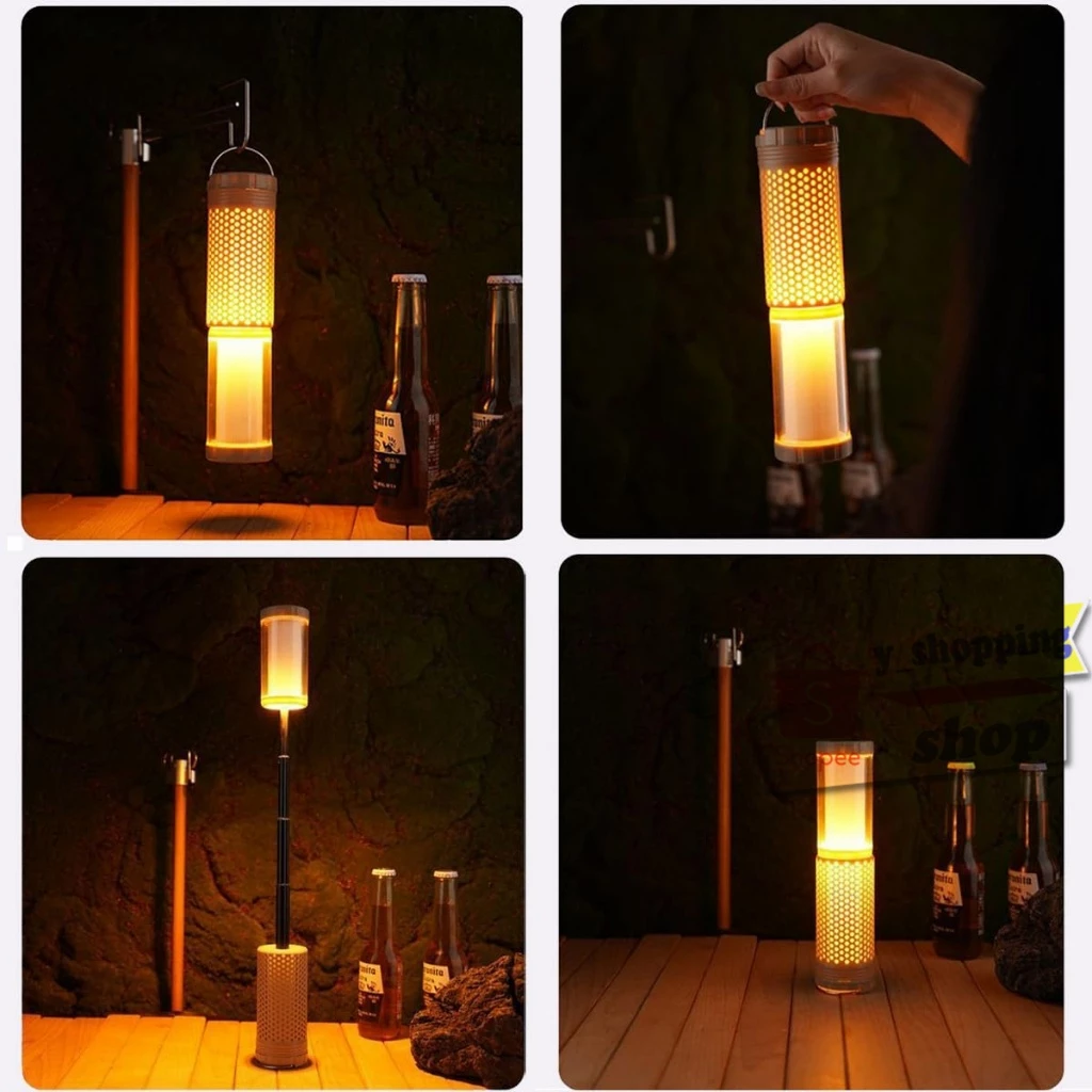 YD-2329 ไฟฉายแคมป์ปิ้งแบบพกพา ปรับได้ 4 โหมด ชาร์จ Type-C thumbnail 5