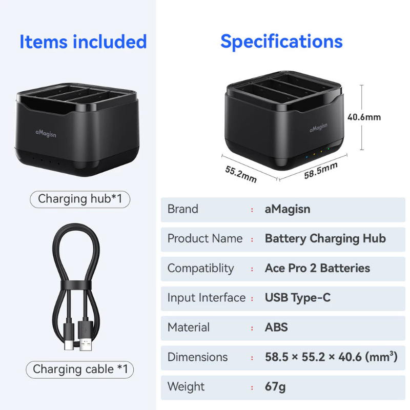 aMagisn Ace pro2 Fast Charging Box
