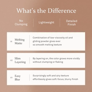 hince Slim Stick Melting Matte (5 colors) | hince Official Store ฮินซ์ สลิม สติ๊ก เมลธิง แมท ลิปสติก