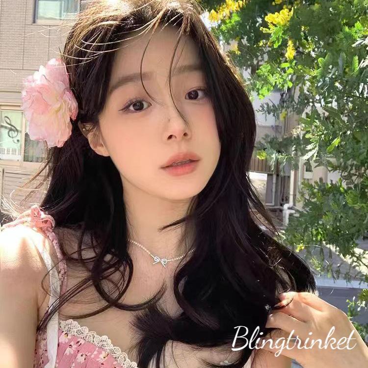 กิ๊บติดผมลายดอกโบตั๋น💮 เครื่องประดับผมสตรี🧡 สีสันสดใส ทำด้วยมือ ราคาถูก.