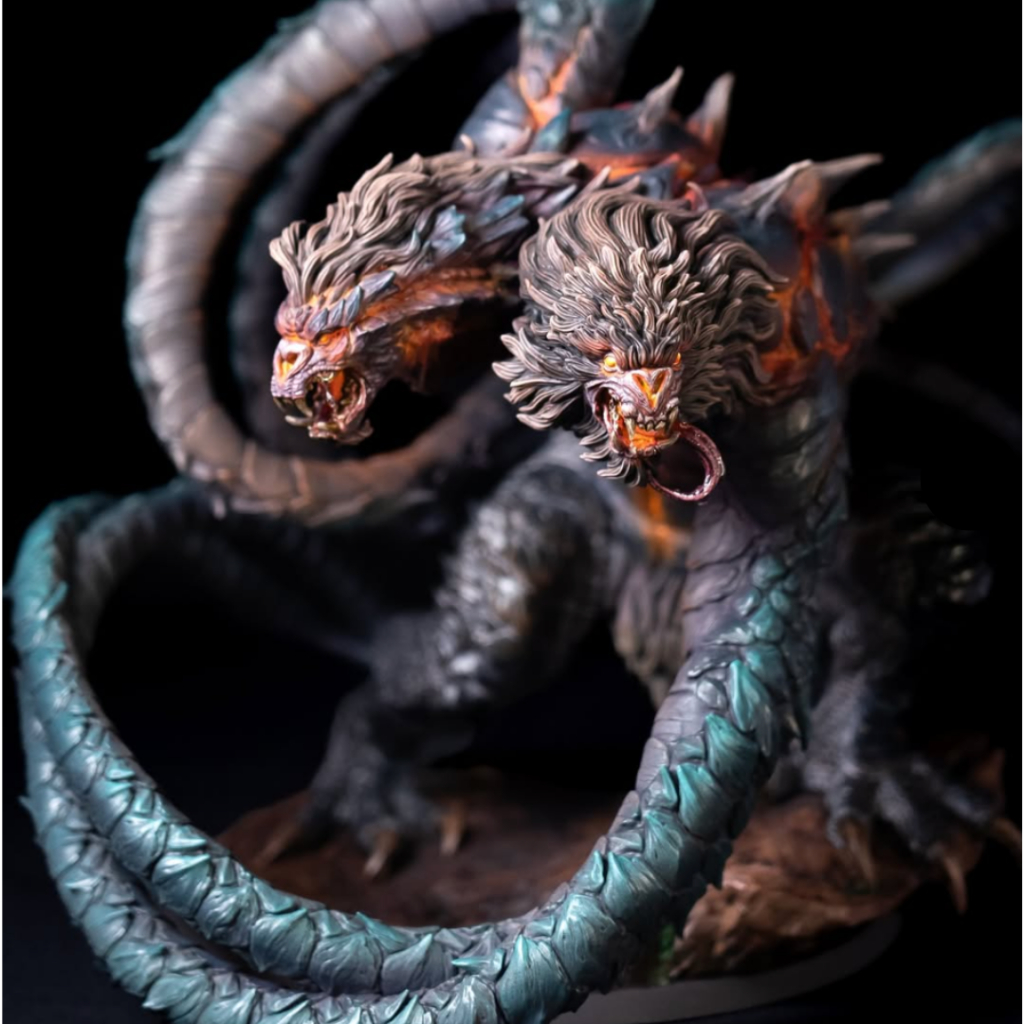 Dnd Monster I Prince of the Void I (งานเรซิ่นยังไม่ลงสี) ฐาน 3 นิ้ว