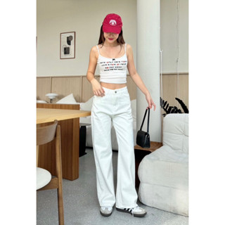 กระบอกสีขาวเอวสูง งานผ้านอกนำเข้า มีไซส์ S-6XL เอว 24-42”