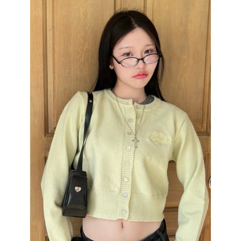 (New in pack) Cintage♡ CT2020 คาร์ดิแกนdaydream454 💖 สี Palegreen(daydream)