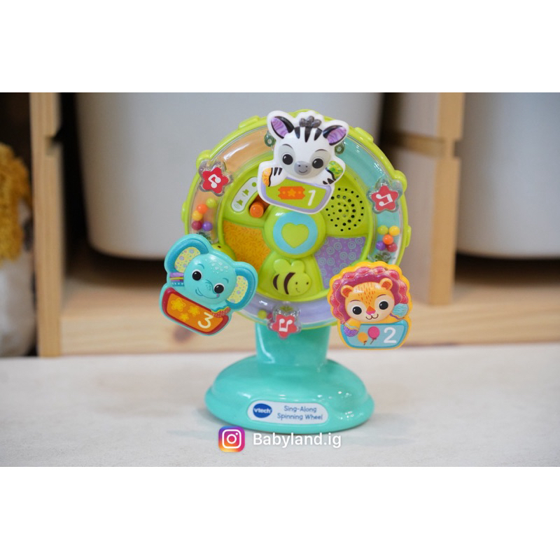 Vtech Official Store High Chair Spin Discover Ferris Wheel จุ๊บติดโต๊ะ รุ่นใหม่ชนช็อป สภาพสวย เสียงค