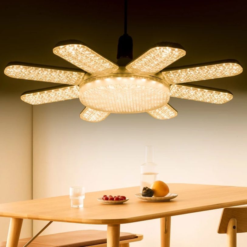 หลอดไฟ LED BULB ทรงใบพัด พับเก็บได้ ประหยัดพลังงานไฟ หลอดเพชรแบบใหม่ ให้แสงสว่างมากกว่าเดิม มอก. แท้ - รูปที่ 3