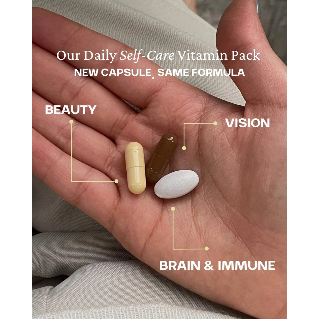 EVERYDAY Daily self Care pack EVRYDAY CARE เอวรีเดย์ แคร์ วิตามินบำรุง ผม เล็บ ผิว สายตา 30ซอง thumbnail 3