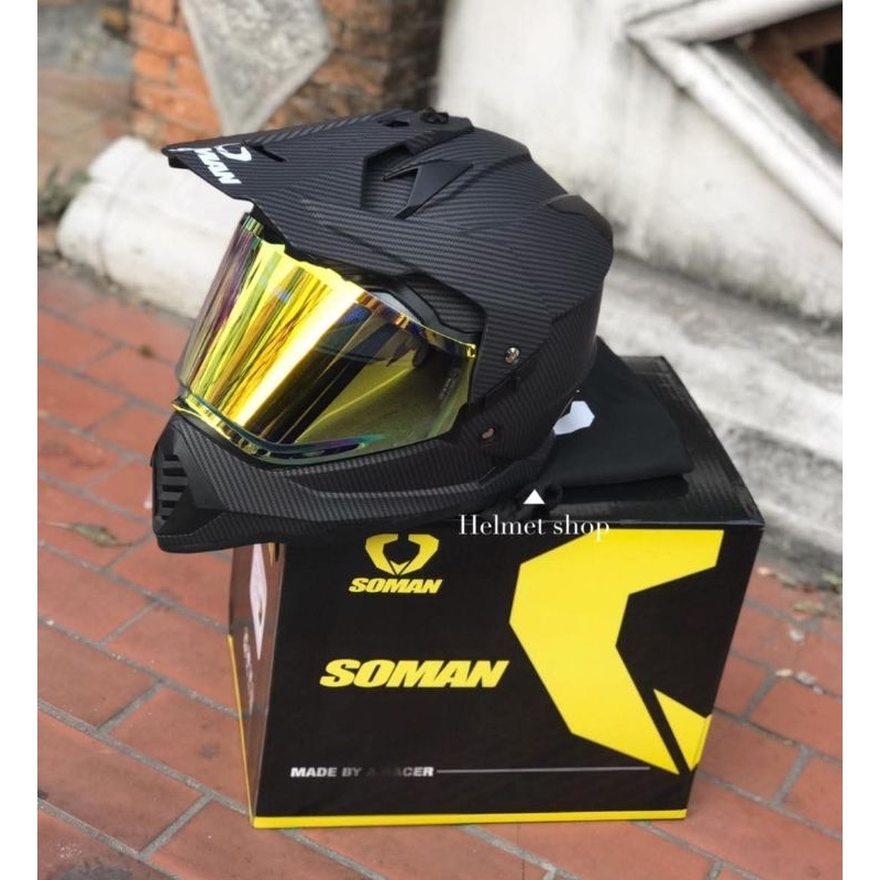 SOMAN M10 [หมวกกันน็อคTouring Adventure]