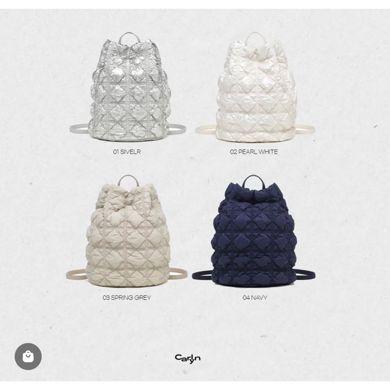พรีออร์เดอร์/แท้🇰🇷 Carlyn Clover Backpack กระเป๋าคาลิน ของแท้100%🇰🇷