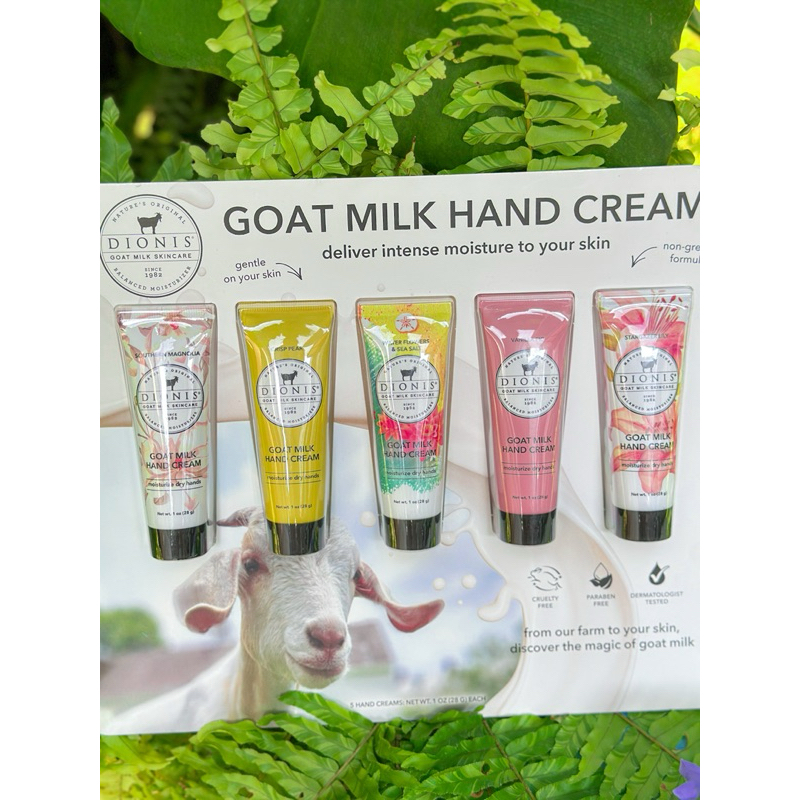 ‼️ลดแรง‼️Dionis Goat Milk Hand Cream ครีมทามือจากนมแพะ มีวิตามิน A,D และ E (ขนาด 28g) กลิ่นหอมละมุน