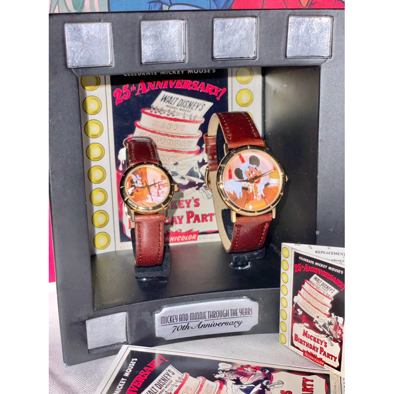 นาฬิกา Mickey & Minnie through the years 70th anniversary - Mickey Birthday party 1942 Limited Editi