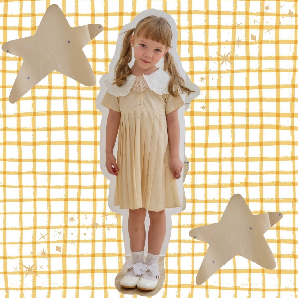 VACAY INDEED | Mini Kiki Dress Oh My Dream Star เดรสเด็กผู้หญิง / พร้อมส่ง*