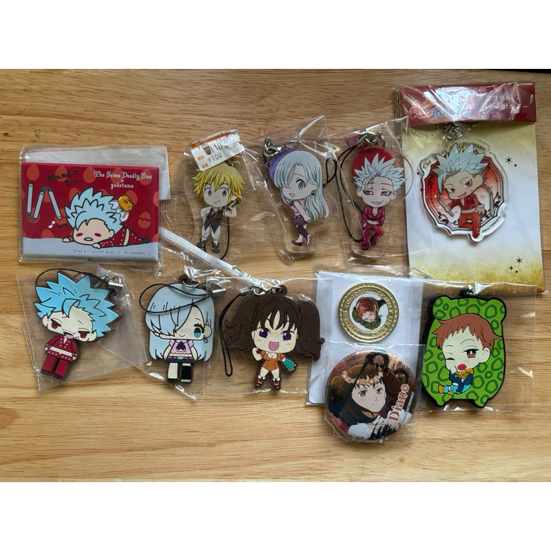 (ลิขสิทธิ์) ของสะสม The Seven Deadly Sins ศึกตำนาน 7 อัศวิน