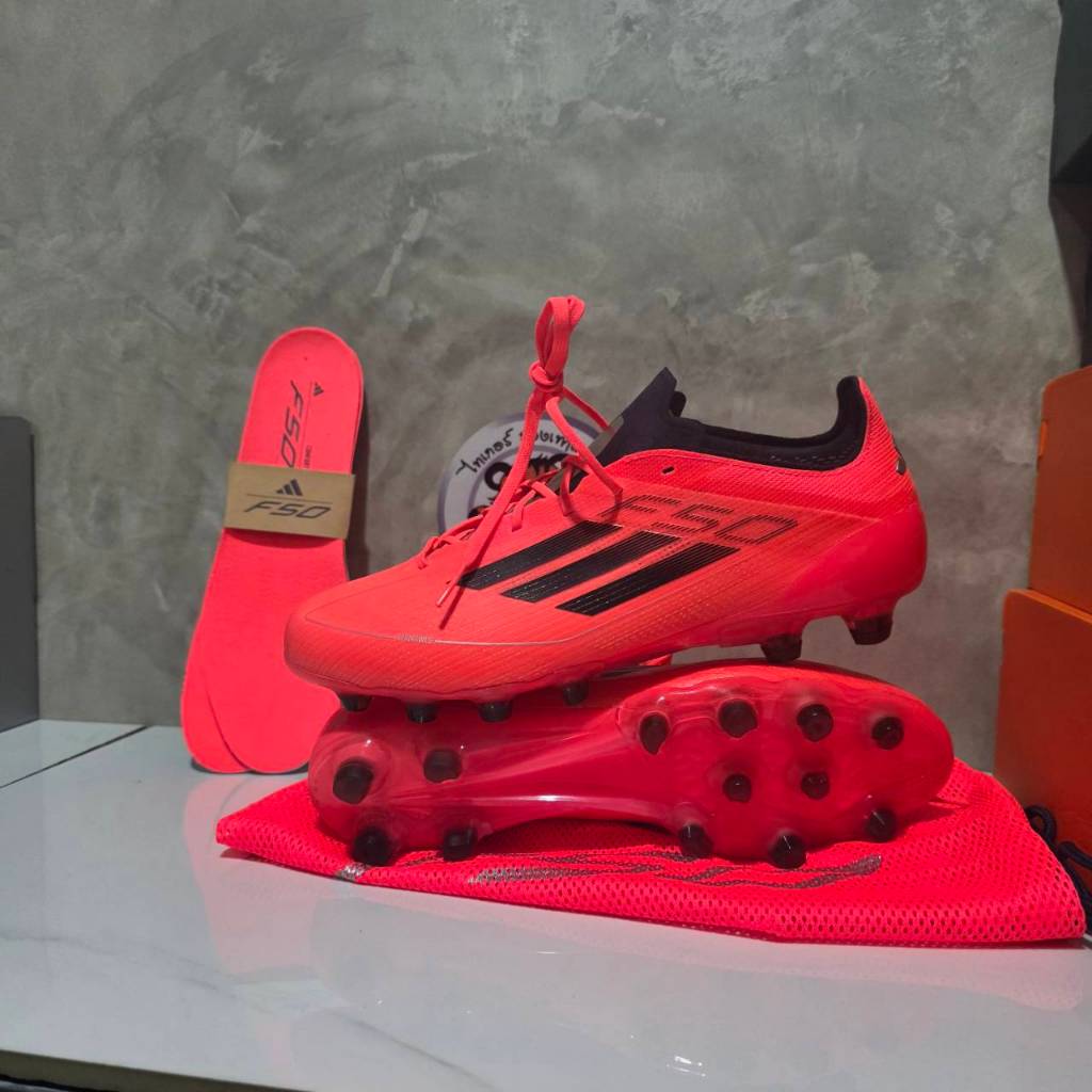 Adidas F50 Elite HG/AG JAPAN Adidas Vivid Horizon Pack รองเท้าฟุตบอล อดิดาส ตัวท็อป ปุ่มผสม ของแท้