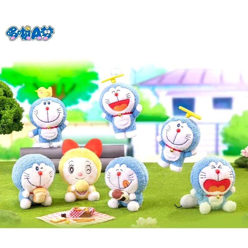 ✨พร้อมส่ง✨กล่องสุ่มค่าย LDCX Doraemon Lala Le Ding Dong Cat ตุ๊กตาโดเรมอน ของแท้100%