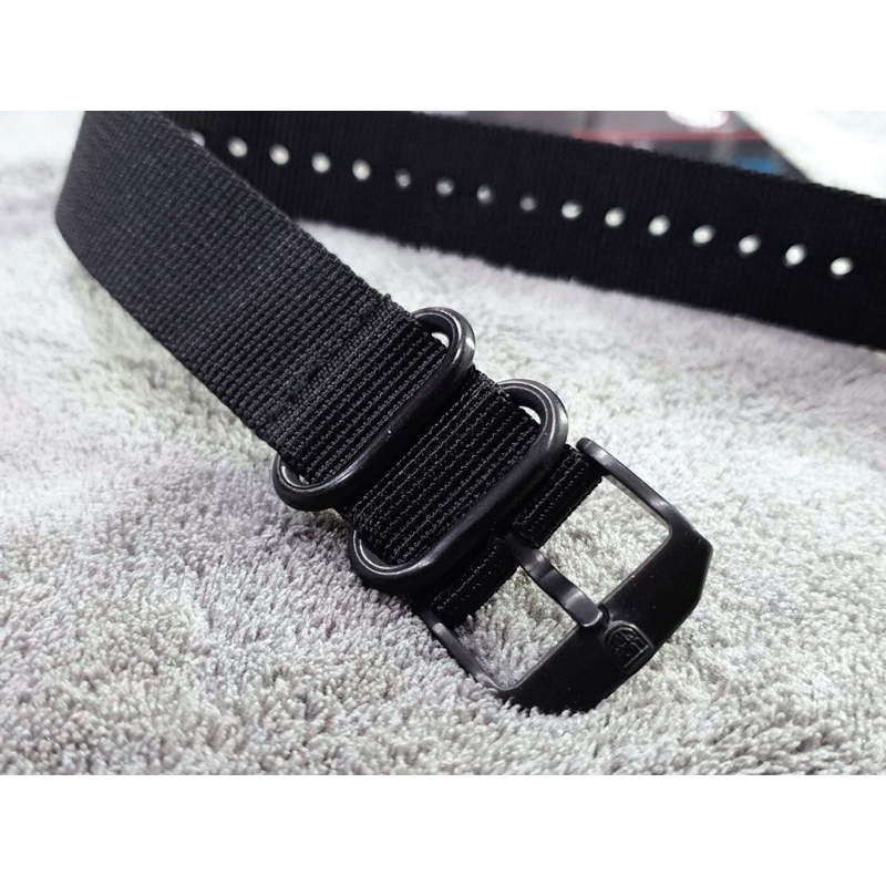 สายนาฬิกา Luminox ของแท้ รุ่นใหม่ ขนาด 22 มิล บัคเคิ้ลดำ