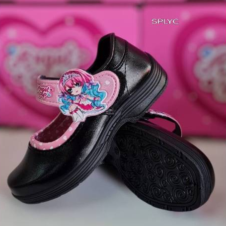 รองเท้านักเรียนอนุบาลหญิง POPTEEN Angel Pop ป้ายราคา​ 295​-(รุ่น​นี้เล็ก​กว่า​ปกติเล็กน้อยรบกวนเผื่อ