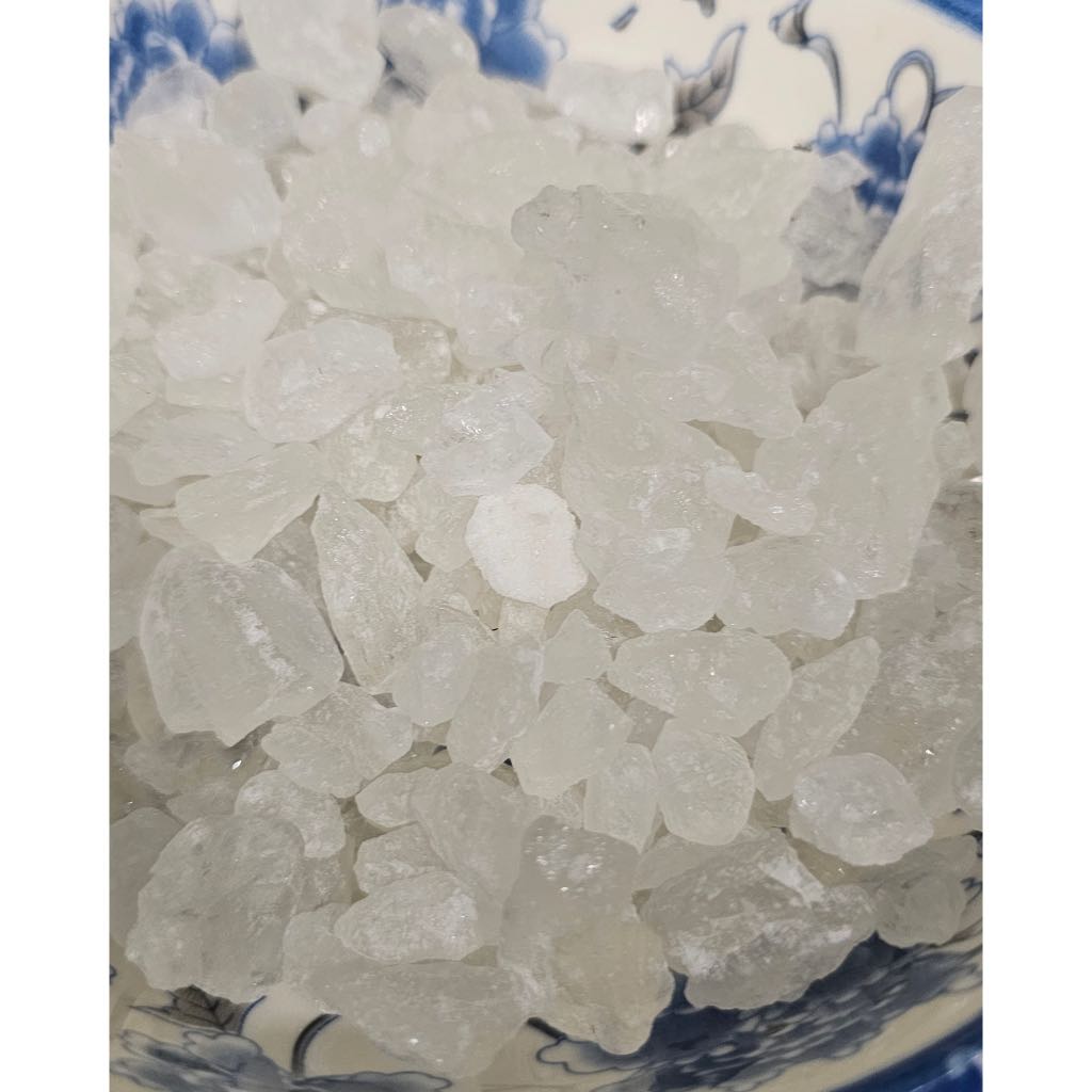 น้ำตาลกรวด 900g. Rock Sugar น้ำตาลกรวดต้มน้ำซุป น้ำตาลกรวดสีขาวใส ใช้แทนน้ำตาลทราย น้ำตาลกรวดปรุงอาหารทุกชนิด ราคา ถูกที่สุด ดีลบีเคเค แกลเลอรีภาพที่ 2