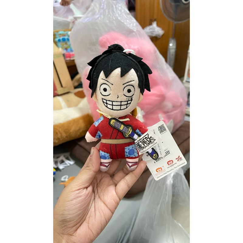 พร้อมส่ง ตุ๊กตาพวงกุญแจวันพีช (วาโนะคุนิ) One piece ชุดญี่ปุ่น ของแท้ ขนาด 5 นิ้ว