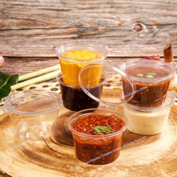 ถ้วยน้ำจิ้มพร้อมฝาติด แบบกลม ตรา epp - รูปที่ 4