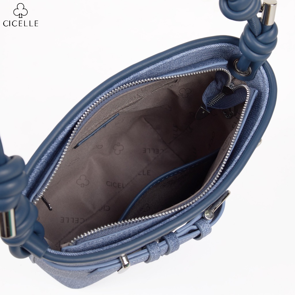 #817 กระเป๋าbucket เข็มขัด สวยเท่😎💫กระเป๋าแบรนด์ CICELLE (ซี-เซล) สไตล์ Modern Luxury