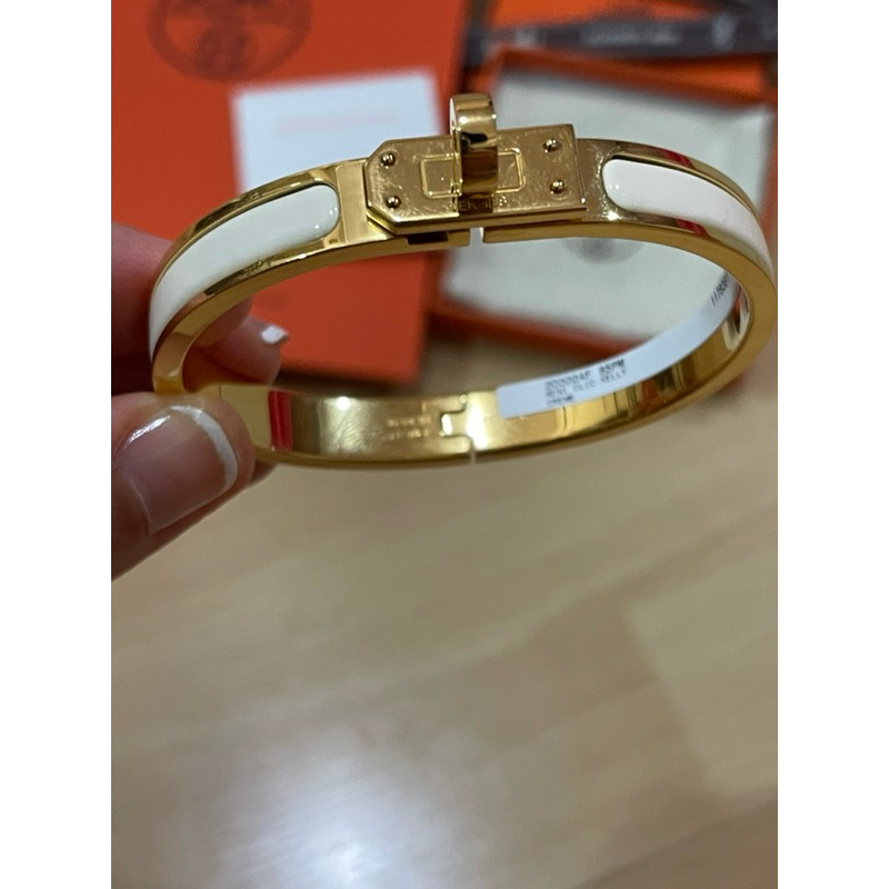 กำไล Hermes ของแท้จาก Italy รุ่น Mini Clic Kelly Bracelet