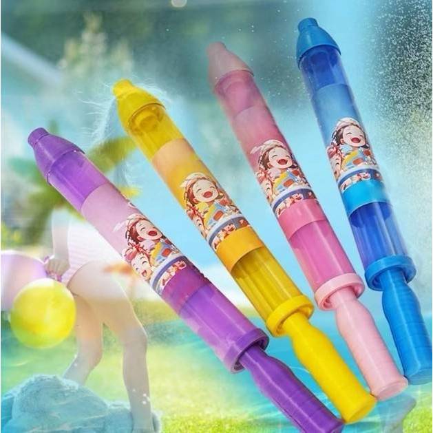 กระบอกฉีดน้ำพุ ดอกไม้ ดาวกระจาย กระบอกแรงดันน้ำ ของเล่นเด็ก ต้อนรับสงกรานต์ คลายร้อน เด็กเล่นได้ ลื่น ไม่แข็ง