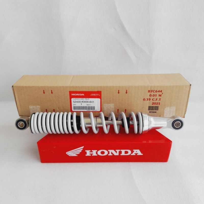 โช๊คหลัง ( สปริงบรอนซ์ ) แท้ศูนย์ WAVE110 i ระหัส 52400-KWW-641