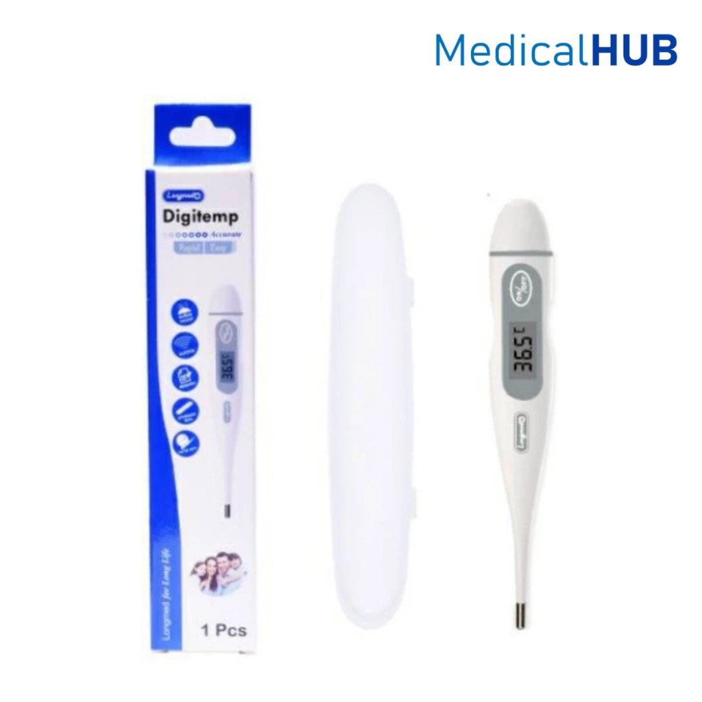 Longmed Digitemp Digital Thermometer ดิจิตอล เทอร์โมมิเตอร์ วัดไข้ วัดอุณหภูมิ 1 ชิ้น 19846