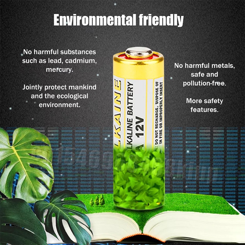 ถ่านประตูรีโมท 23A / 27A อัลคาไลน์ ขนาด12V ลอตใหม่ ไฟแรง ขายยกแผง 12V alkaline Battert - รูปที่ 3