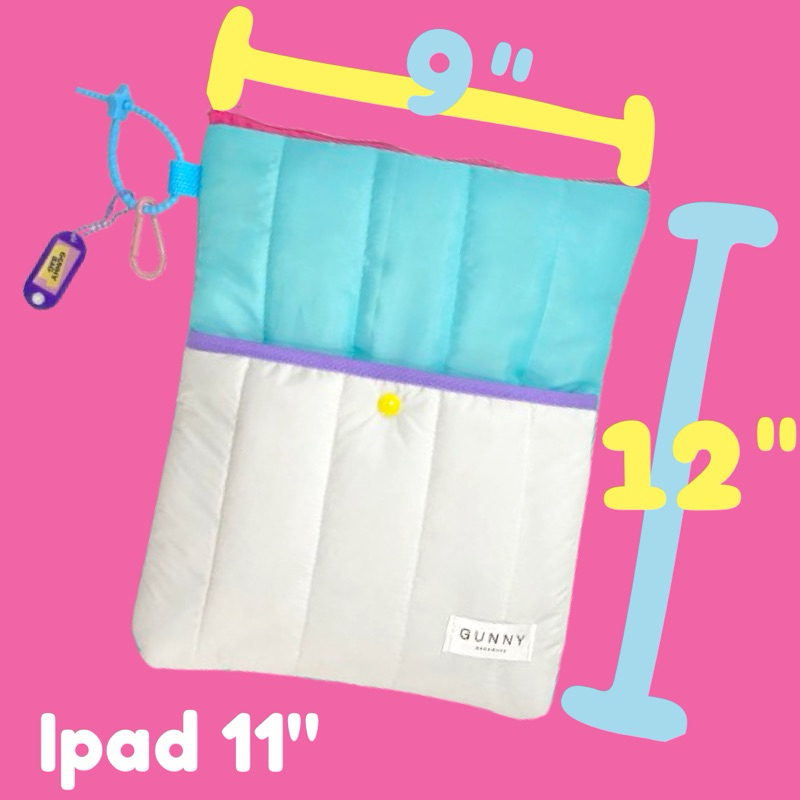 🧤🧣แบบสั่งทำคอสตอมสีเอง🧣🧤กระเป๋าใส่ ipad 11 นิ้ว🤎 - รูปที่ 7