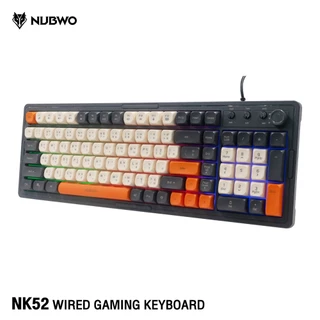 คีย์บอร์ดเกมมิ่ง Nubwo MARS NK-36 NK-49 NK-52 NK-55 NK-56 NK-57 Gaming Keyboard คีย์บอร์ด มีไฟ ประกันศูนย์ 1 ปี