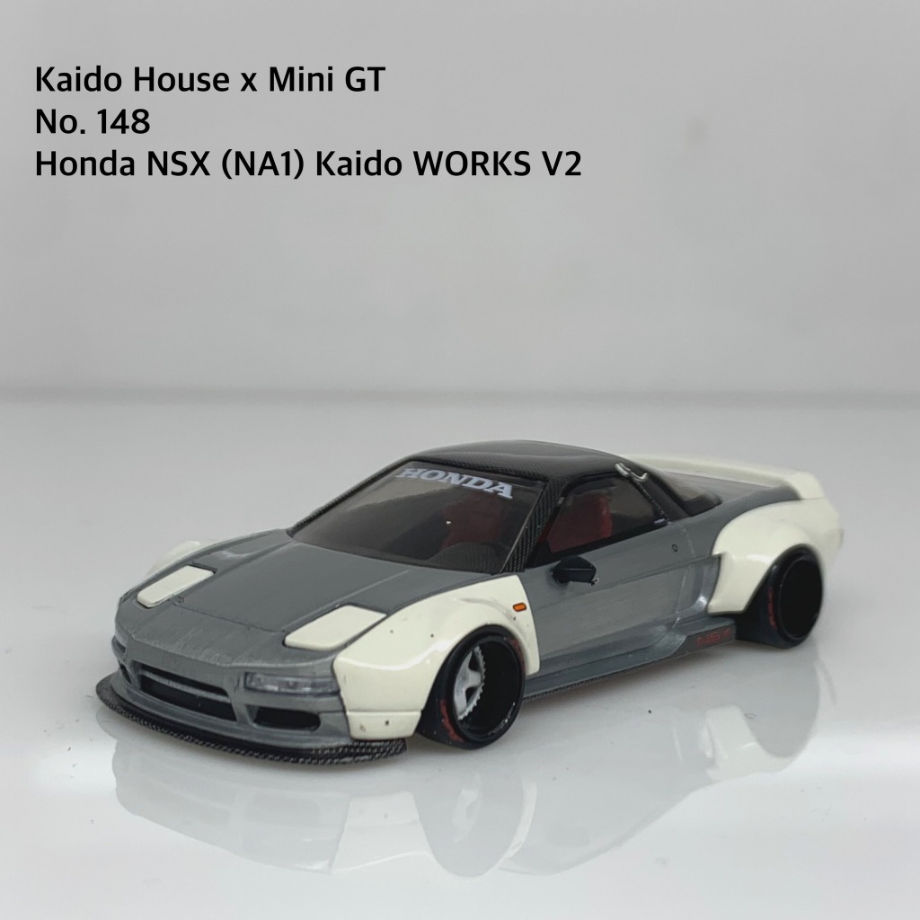 Kaido House x MiniGT 📌 Chase No. 148 📌 Honda NSX (NA1) Kaido WORKS V2