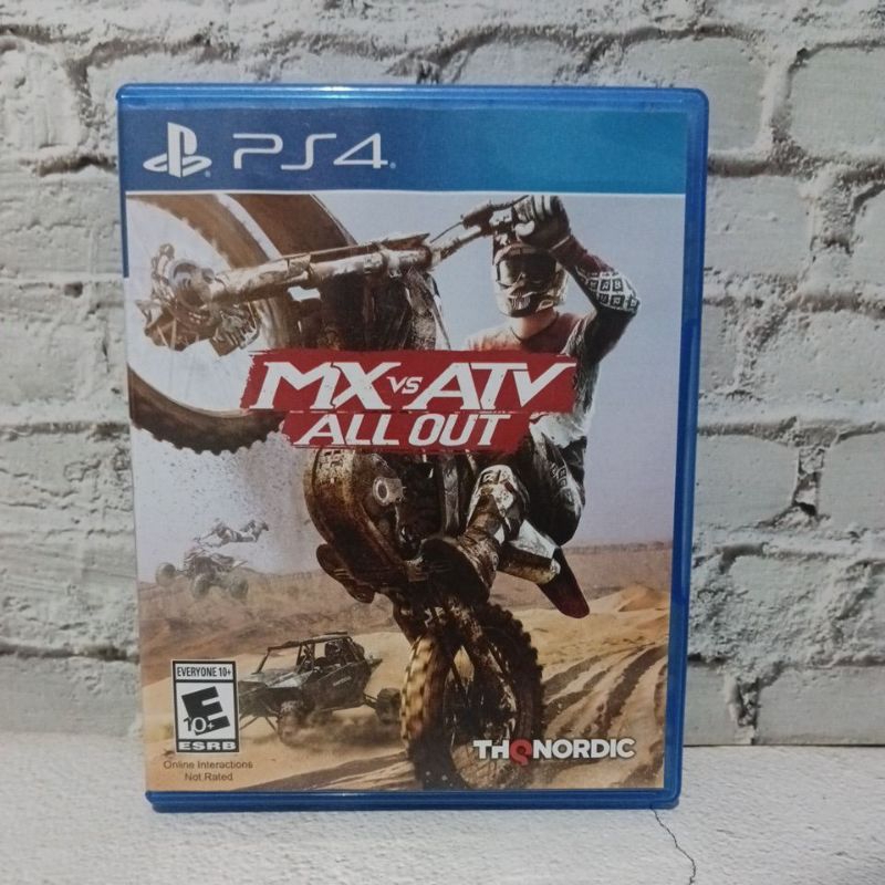 แผ่นเกมส์PS4 MX VS ATV ALL OUT  มือสอง