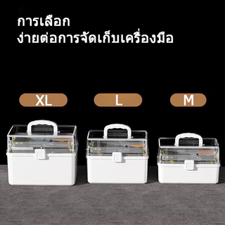 LESS กล่องเก็บอุปกรณ์ กล่องเครื่องมือ ชุดเครื่องมือกันน้ำคุณภาพสูง มี 6 ข้อกำหนดให้เลือก พร้อมถาดเก็บของด้านใน