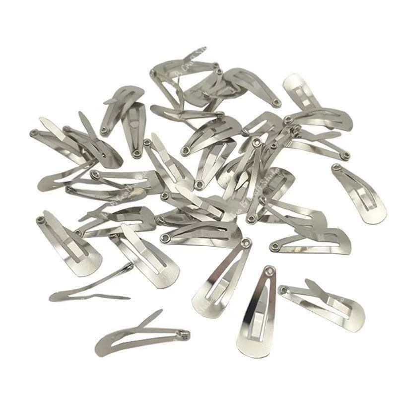 แพค 50 ชิ้น ขนาด 5 ซม. กิ๊บติดผม / แผ่นรองกิ๊บ กิ๊บเป๊าะแป๊ะ กิ๊บแฮนด์เมด กิ๊บเปล่า พร้อมส่งจากไทย ขายโดยคนไทย - รูปที่ 4