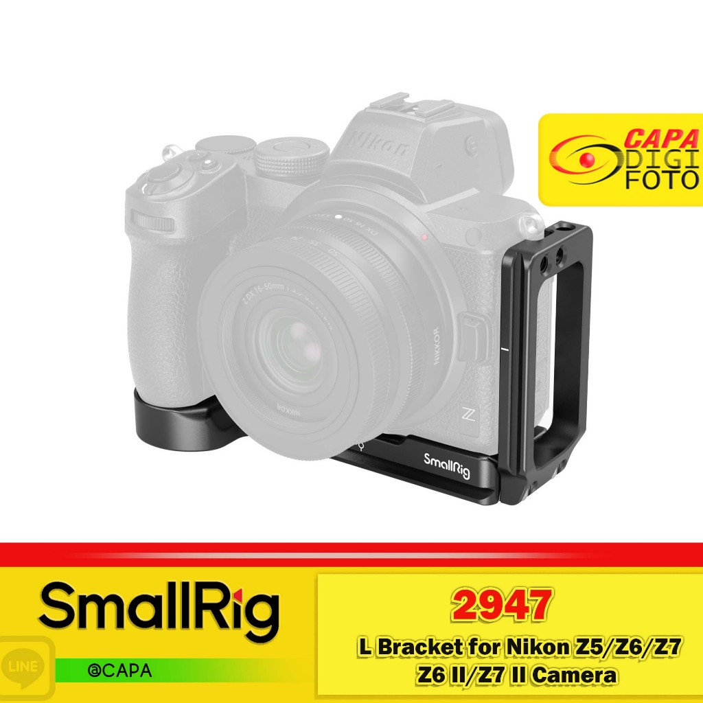 SmallRig-2947 L Bracket for Nikon Z5/Z6/Z7/Z6 II/Z7 II Camera