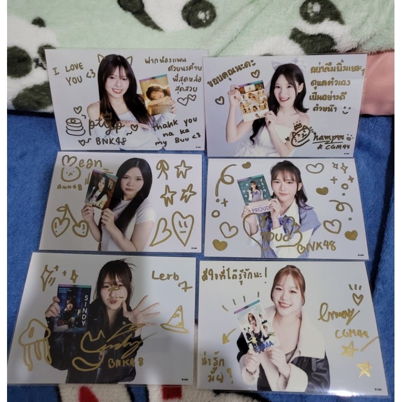 BNK48-CGM48 ssr ลายเซ็นสด PhotoSet General election 2025