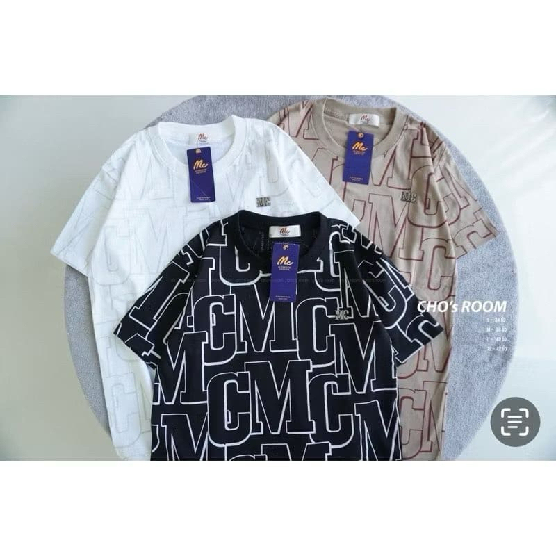 ✨สินค้าเข้าใหม่✨ เสื้อยืดแมค ติดปิ๊ก mc สกรีนในเนื้อผ้า ของจริงสวยมาก