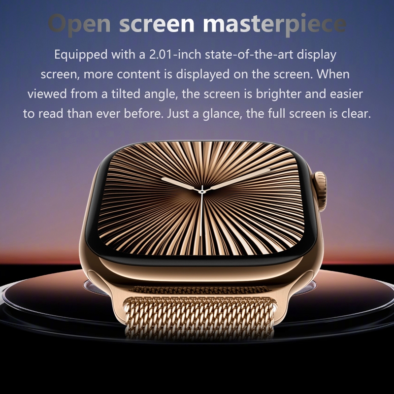 2025 Watch10 ใหม่ S10 Max 47mm Smartwatch bt call 10th 128 MB หน่วยความจําขนาดใหญ่ 2.29 ultra-thin ไร้สายชาร์จ NFC smart - รูปที่ 2