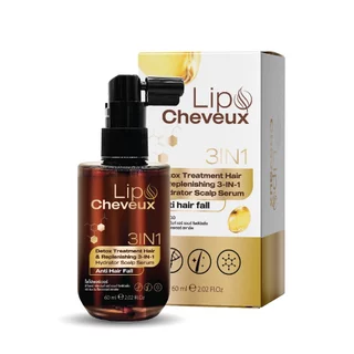 [ใช้โค้ดส่งฟรี] Lipo ไลโป ช่วยลดผมขาดหลุดร่วง ผมบาง ปลูกผม บำรุงผมให้หนาขึ้น ผมดกดำ ขนาด1ขวด