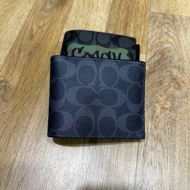 【ของแท้ 100%】กระเป๋า COA CH แท้ กระเป๋าwallet  2 IN 1 สินค้าพร้อมส่ง