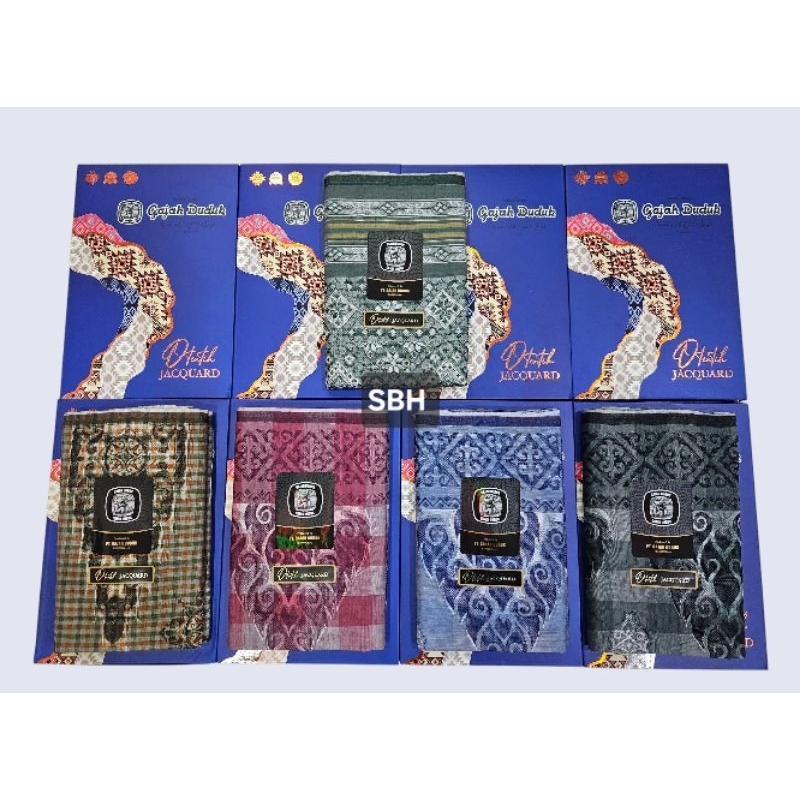 ผ้าโสร่งอินโดนีเซีย ผ้านุ่ง ผ้าถุงผู้ชาย เเบรนด์ GAJAH DUDUK รุ่น ULTIMATE Premium Silky เเละ Otentik JACQUARD