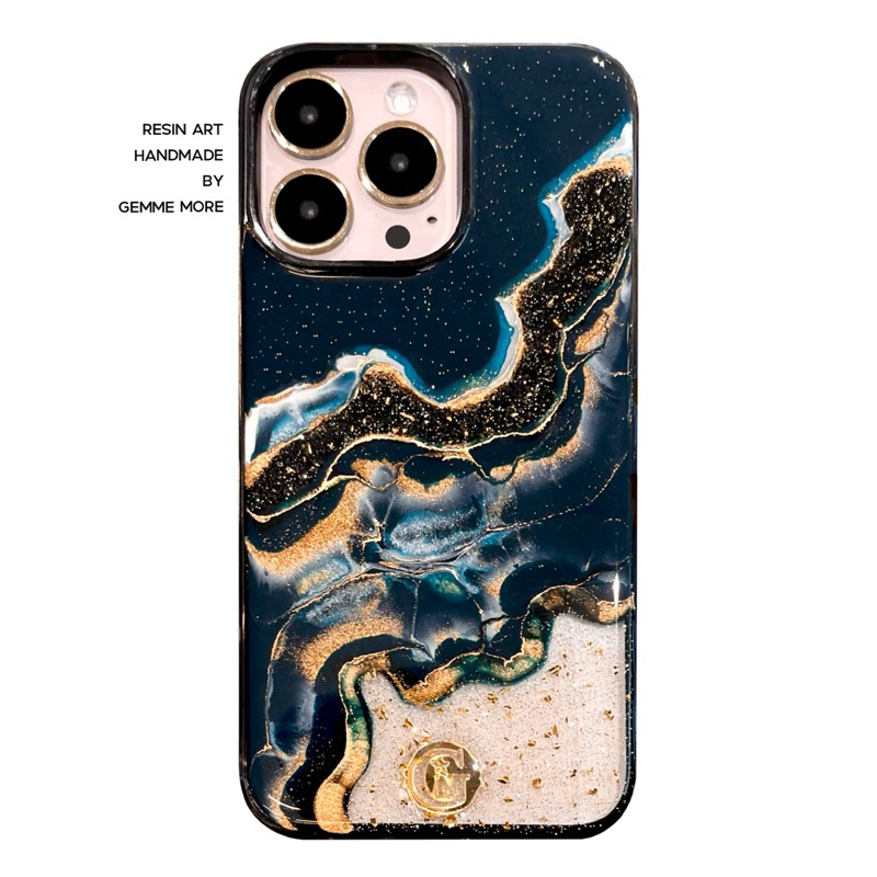 Navy Blue Signature - Gemme More - เคสไอโฟน เคสซัมซุง เคสกันเลนส์ เคสกันกระแทก กันหน้าจอ เคส gemme