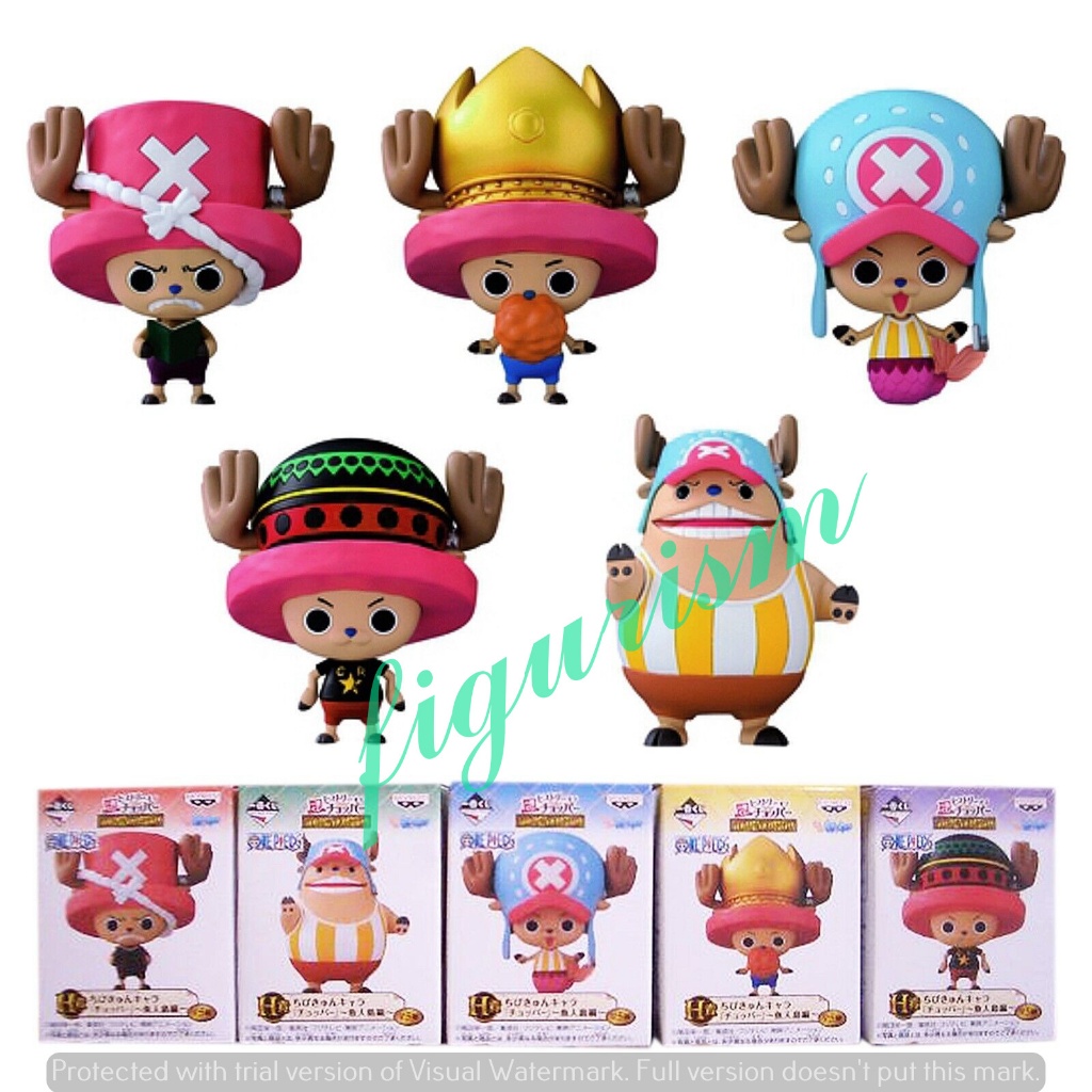 🔥 Chopper Chibi Kyun Chara Ichiban Kuji H one piece จับฉลาก วันพีซ 🔥 ของแท้ ญี่ปุ่น💯