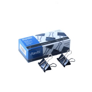 Bantex คลิปหนีบกระดาษ 6 ขนาด 15/ 19/ 25/ 32/ 41mm คลิปหนีบ ค…